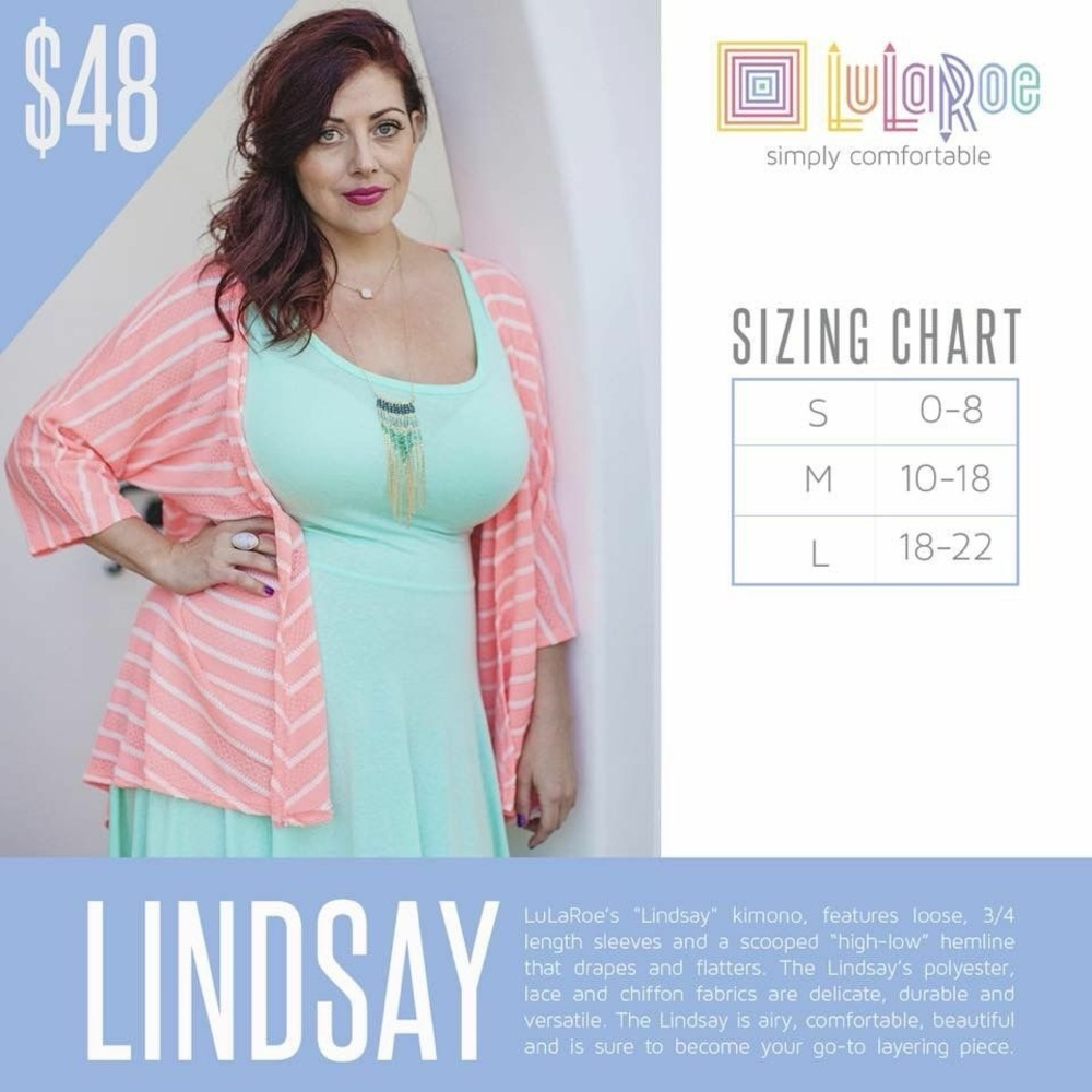 LuLaRoe Orange Lindsay